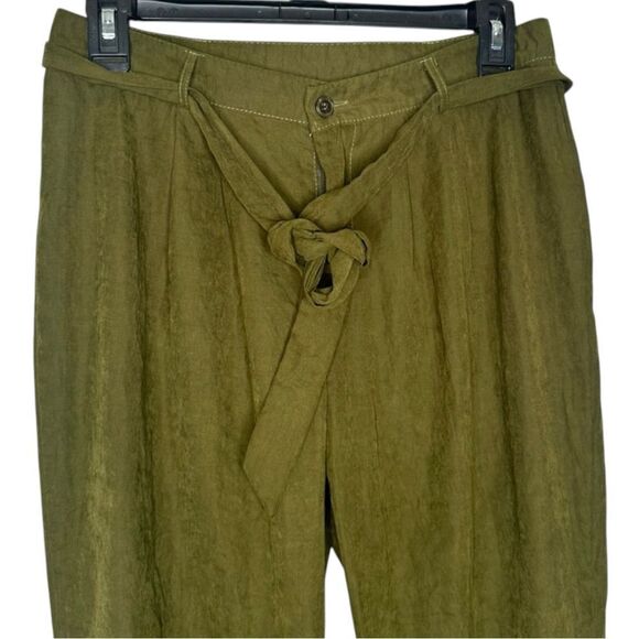 🔸BUNDLE ONLY🔸|EUC| SADIE & SAGE High Rise Tie Waist Paper Bag Pants - Picture 2 of 6